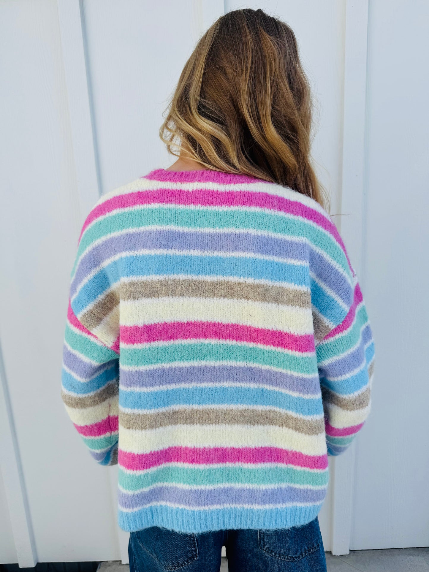 Promise of Joy Stripe Sweater
